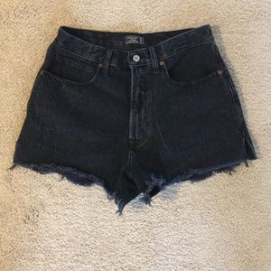 NWOT Abercrombie & Fitch ultra high rise shorts